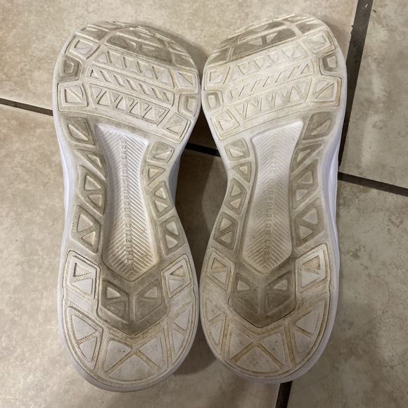 CLEAN APL Techloom Breeze Mens 13 White Lace Up Running Athletic Shoes Sneaker - Picture 9 of 9